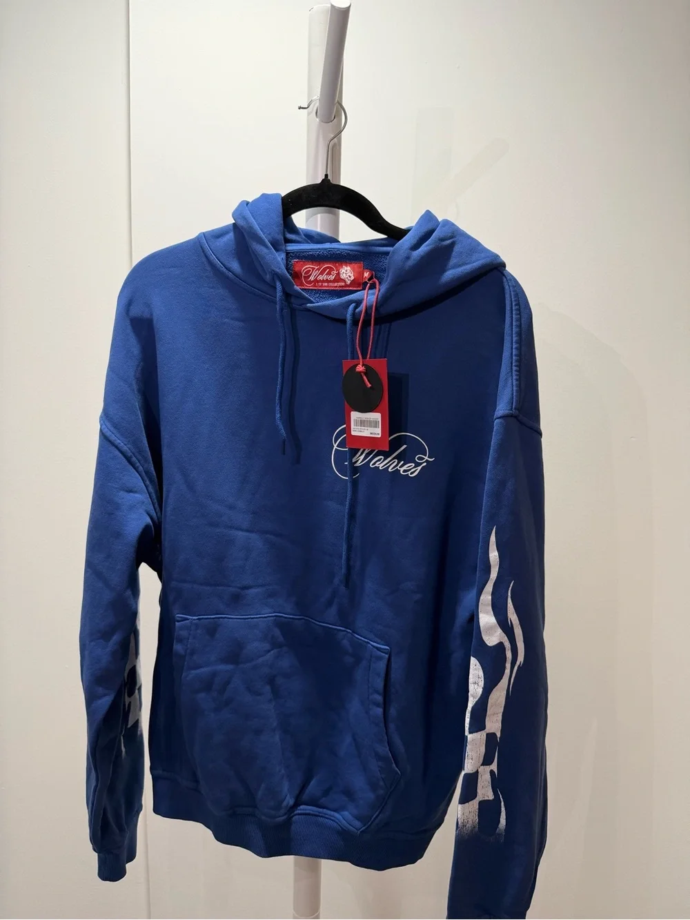 Darc Sport Blue Hoodie with Red Tag - Size Medium